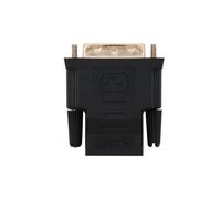 Nanocable 10.15.0700 changeur de genre de câble DVI 24+1 HDMI Noir