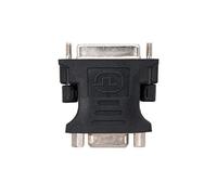 Nanocable 10.15.0704 - Adaptateur DVI vers SVGA, mâle-Femelle, 24+5, Noir