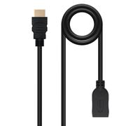 Nanocable 10.15.1011 câble HDMI 1 m HDMI Type A (Standard) Noir