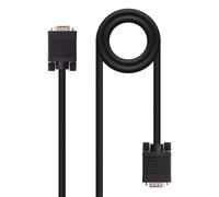 Nanocable 10.15.1302 câble VGA 1,8 m VGA (D-Sub) Noir