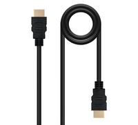 Nanocable Câble HDMI haute vitesse/HEC A/M-A/M Noir 10 m