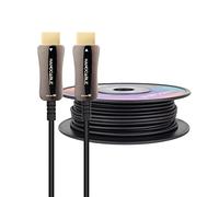 NANOCABLE 10.15.2130 - Câble HDMI V2.1 AOC 8K@60Hz 4K@120Hz 48Gbps Type A Mâle, Couleur Noir, 30 m