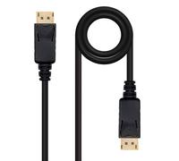 NanoCable 10.15.2305 - Cble DISPLAYPORT, DP/M-DP/M, mle-mle, (20 Broches), Noir, 5.0 MTS