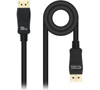 NANOCABLE 10.15.2501 - Câble DISPLAYPORT 1.4, VESA, résolution jusqu'à 8K@60Hz, couleur noir, 1,0 mètre