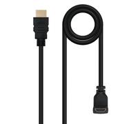 Nanocable 10.15.3002 câble HDMI 1,8 m HDMI Type A (Standard) Noir