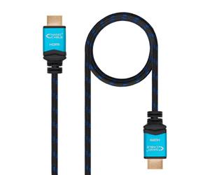 Nanocable 10.15.3700 câble HDMI 0,5 m HDMI Type A (Standard) Noir