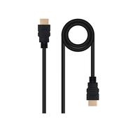 Nanocable 10.15.3805 : Câble HDMI 2.0 5m, Type A, contacts or, 18 Gbit/s, ARC, 3D, 4096x2160, support HDR.