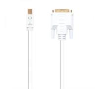 Nanocable 10.15.4202 câble vidéo et adaptateur 2 m Mini DisplayPort DVI Blanc