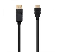 Nanocable 10.15.4303 câble vidéo et adaptateur 3 m DisplayPort HDMI Type A (Standard) Noir