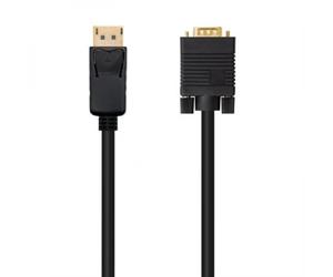 Nanocable 10.15.4405 câble vidéo et adaptateur 5 m DisplayPort VGA (D-Sub) Noir