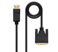 Nanocable 10.15.4501 câble vidéo et adaptateur 1 m DisplayPort DVI Noir