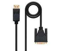 Nanocable 10.15.4503 câble vidéo et adaptateur 3 m DisplayPort DVI Noir