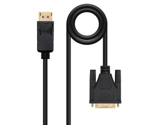 Nanocable 10.15.4503 câble vidéo et adaptateur 3 m DisplayPort DVI Noir