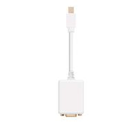 Nanocable 10.16.0202-W - Convertiseur mini DisplayPort vers SVGA,mâle-femel,15cm