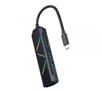 Nanocable 10.16.0501 station d'accueil Avec fil USB 3.2 Gen 1 (3.1 Gen 1) Type-C Noir