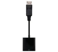 Nanocable 10.16.0602 câble vidéo et adaptateur 0,15 m DisplayPort VGA (D-Sub) Noir