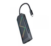 Nanocable 10.16.0801 station d'accueil Avec fil USB 3.2 Gen 1 (3.1 Gen 1) Type-C Noir