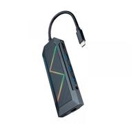 Nanocable 10.16.0901 station d'accueil Avec fil USB 3.2 Gen 1 (3.1 Gen 1) Type-C Noir