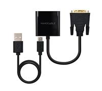 Adaptateur DVI vers VGA 10.16.2008-BK Noir