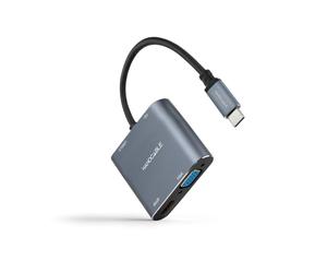 Nanocable 10.16.4304 adaptateur graphique USB Gris