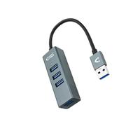 NANOCABLE 10.16.4402 - Hub USB 3.0 4 x USB 3.0 Gris 10 cm