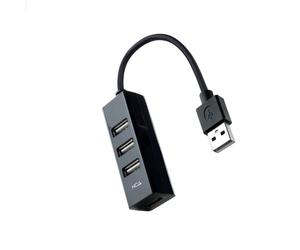 Nanocable 10.16.4404 hub & concentrateur USB 2.0 Noir