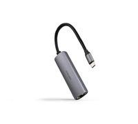 Nanocable 10.16.4603 station d'accueil Avec fil USB 3.2 Gen 1 (3.1 Gen 1) Type-C Gris