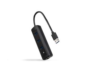 Nanocable 10.16.4604 station d'accueil Avec fil USB 3.2 Gen 1 (3.1 Gen 1) Type-A Noir
