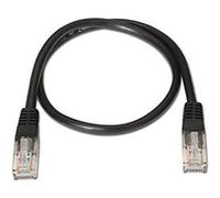 Nanocable 10.20.0100-BK - Câble de réseau CAT 5e UTP (0,5 m) couleur noir Noir G