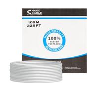 Nanocable Câble RJ45 Catégorie 5e 10.20.0302-FLEX UTP flexible AWG24 Gris 100 m