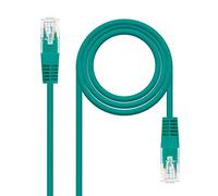 Nanocable Câble patch réseau 10.20.0400-GR Cat.6 UTP AWG24 Vert 0,5 m