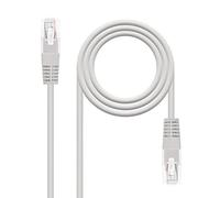 Nanocable Câble Ethernet RJ45 10.20.0401-L150 - Cat.6 UTP AWG24 100% cuivre gris 1,5 m