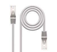 Nanocable 10.20.0802 - Câble Ethernet RJ45 Cat.6 FTP AWG24, Gris, 2mts
