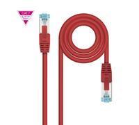 Nanocable 10.20.1701-R câble de réseau Rouge 1 m Cat7 SF/UTP (S-FTP)