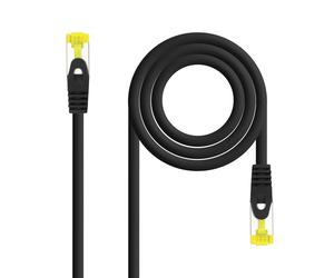 Nanocable 10.20.1900-L25-BK câble de réseau Noir 0,25 m Cat6a SF/UTP (S-FTP)