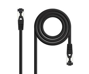 Nanocable 10.20.2002-BK câble de réseau Noir 2 m Cat8.1 S/FTP (S-STP)