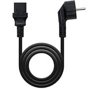 Nanocable Câble d'alimentation CPU 10.22.0102-L2 CEE7 mâle vers C12 femelle Noir 2 m