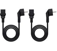 NANOCABLE 10.22.0103 Câble d'alimentation pour CPU 3 M Noir (Lot de 2)