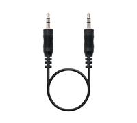 Nanocable 10.24.0120 câble audio 0,2 m 3,5mm Noir