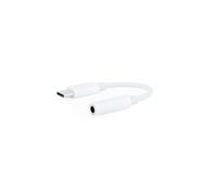 Nanocable 10.24.1205-W câble audio 0,11 m 3,5mm USB Type-C Blanc