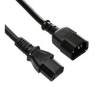 Nanocable C13h-c14m Câble d'alimentation 1.5 M Noir Noir One Size