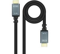 Nanocable Câble Iris 8K HDMI 2.1 M/M 3m (Noir/Gris)