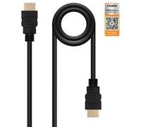 Nanocable Câble HDMI 2.0 Type A mâle/mâle 3 m 3840x2160 60Hz 18 Gbit/s Noir
