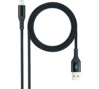 Nanocable 10.10.0401-COBK câble Lightning 1 m Noir