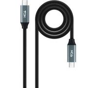 Nanocable Câble USB-C 3.2 M/M 3m 100W (Noir/Gris) G