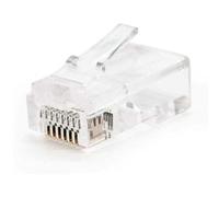 Nanocable Connecteur RJ45 8 fils Cat.6 10.21.0201-50 Transparent 50 unités
