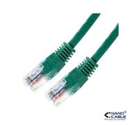 Nanocable - cordon patch utp cat.5e 0.5m - couleur verte