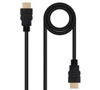 Câble HDMI NANOCABLE 10.15.3801 - 1m - Compatibilité 3D - Canal de retour audio - Prise en charge HDR