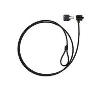 NANOCABLE TQCLKC0025-G Câble de sécurité avec clé pour Ordinateur Portable Gris foncé 1,5 m
