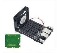 NanoCluster 7x CM4/CM5 Nodes Mini Baseboard avec adaptateur CM45 Kubernetes K3S Edge AI Homelab pour cluster